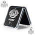 NHL Los Angeles Kings Black Background Galaxy Z Flip6 Clear Case